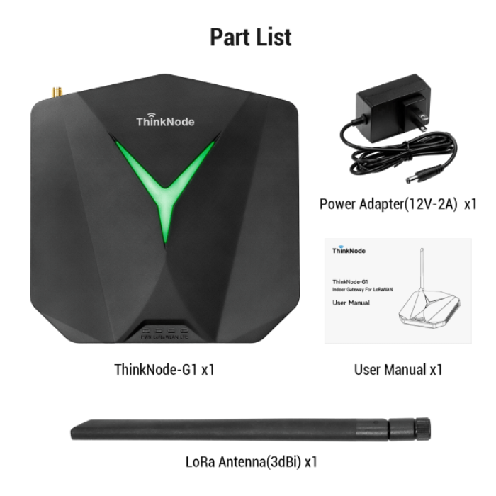 ELECROW ThinkNode G1 868MHz 8-Channel LoRaWAN Gateway with SX1302 Chip