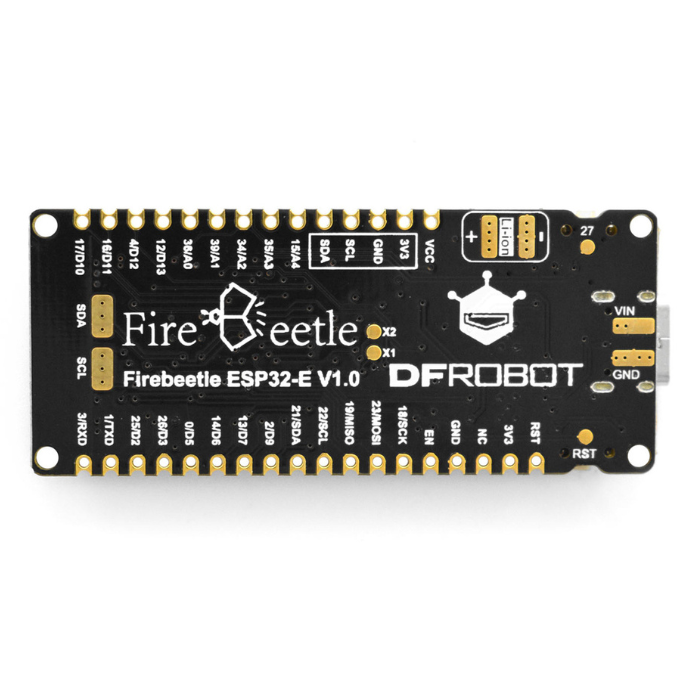 DFRobot FireBeetle 2 ESP32-E IoT Microcontroller Board - Supports Wi-Fi & Bluetooth