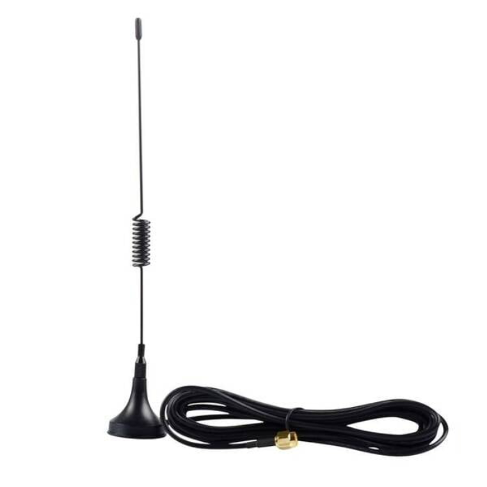 GSM 3DBI Magnetic Mount Spring Antenna 900MHz - 1800MHz - IoT Communication