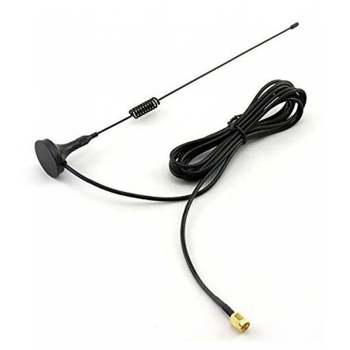 GSM 3DBI Magnetic Mount Spring Antenna 900MHz - 1800MHz - IoT Communication