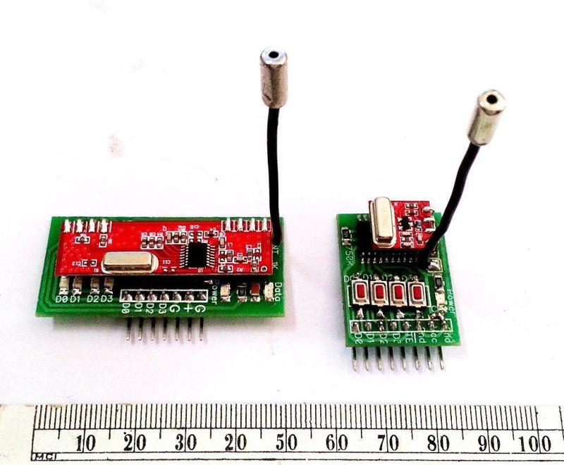 Iotcart 433 MHz RF Transceiver Module 1.5-5V Wireless Communication - Buy Online in India