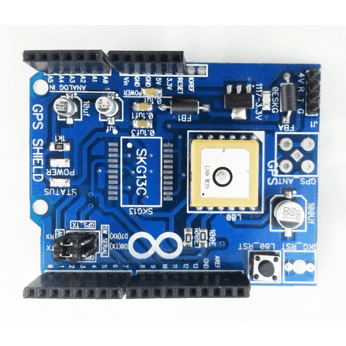 L80 GPS Shield with GSM/GPRS & microSD - Arduino Compatible