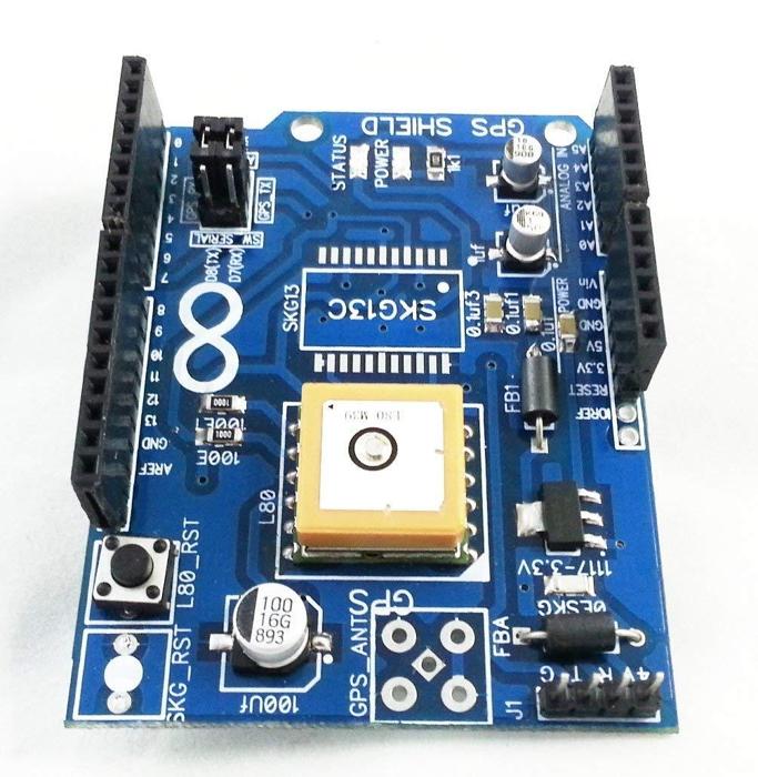 L80 GPS Shield with GSM/GPRS & microSD - Arduino Compatible