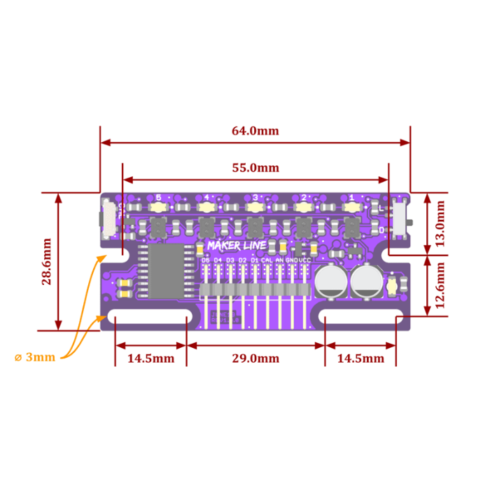 Cytron Maker Line Sensor for Beginner