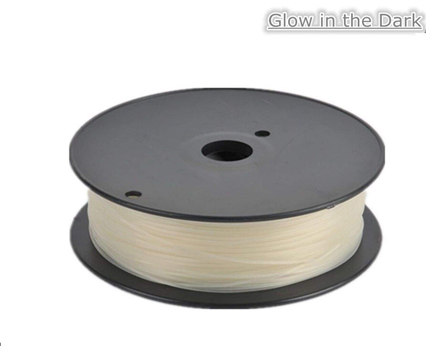 1.75mm Luminous White ABS Filament -1Kg