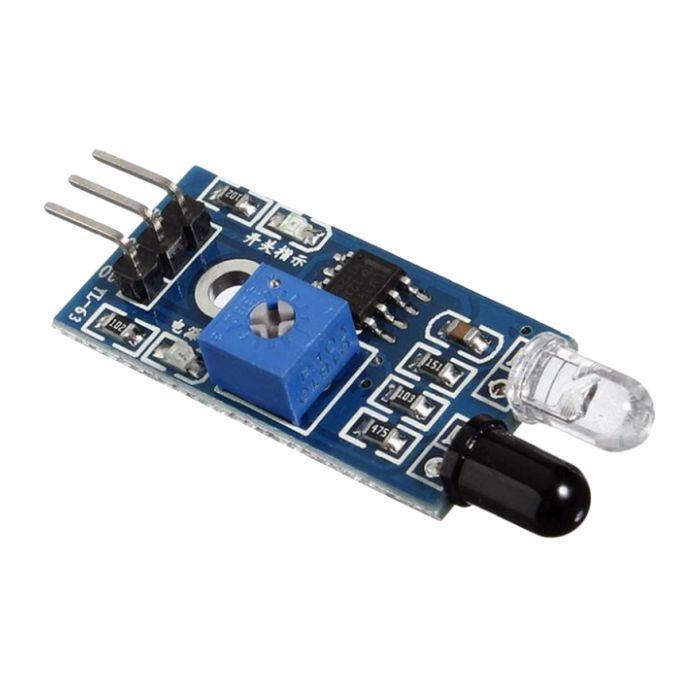 Iotcart SES-P-2921 IR Obstacle Avoidance Sensor Module - 2-30cm Range for Arduino/RPi