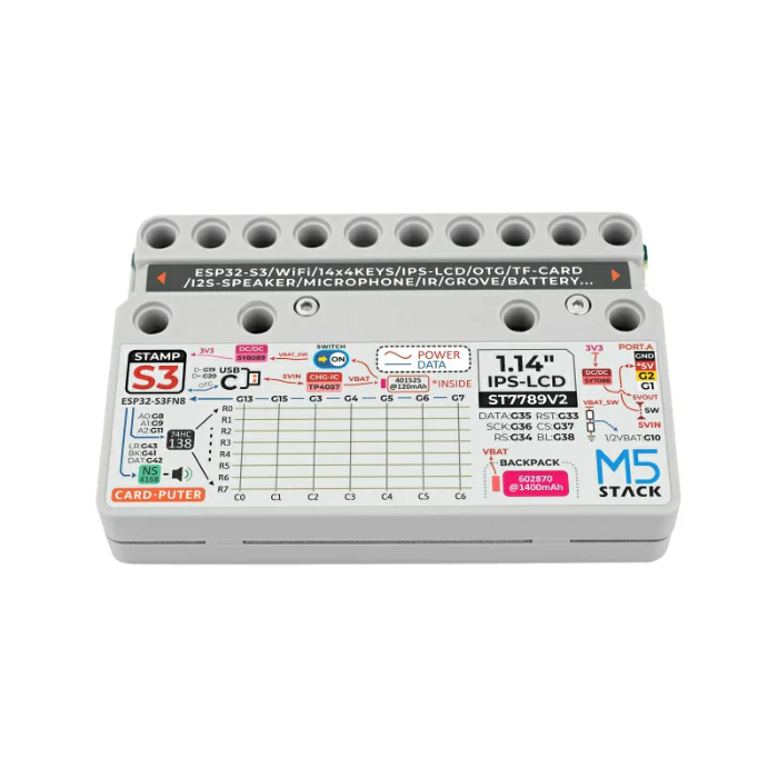 M5Stack Cardputer Kit with M5StampS3 ESP32-S3 Microcontroller - Buy in India