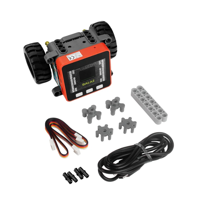 M5Stack BALA2 FIRE Self-Balancing Robot Kit with ESP32 - Build & Code in Python