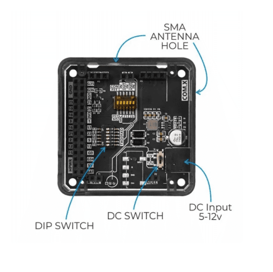 M5Stack COM.NB-IoT Module SIM7020G 5V-12V NB-IoT Communication Module - IoT Connectivity for Smart Devices