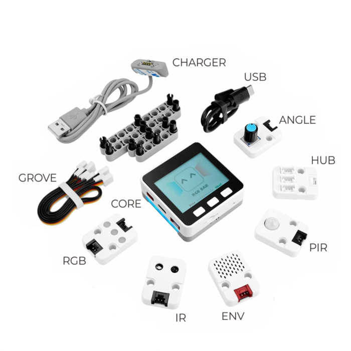 M5GO IoT Starter Kit V2.6 ESP32 Wi-Fi Bluetooth - Smart Home Development