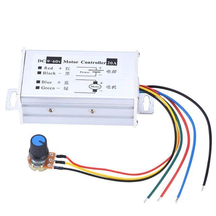 Iotcart SES-P-3020 9-60V 20A DC Motor Speed Controller - Buy Online in India