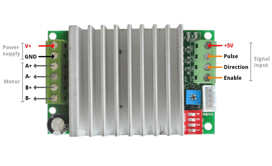 TB6600 Stepper Motor Driver Controller 8~50V 4.5A