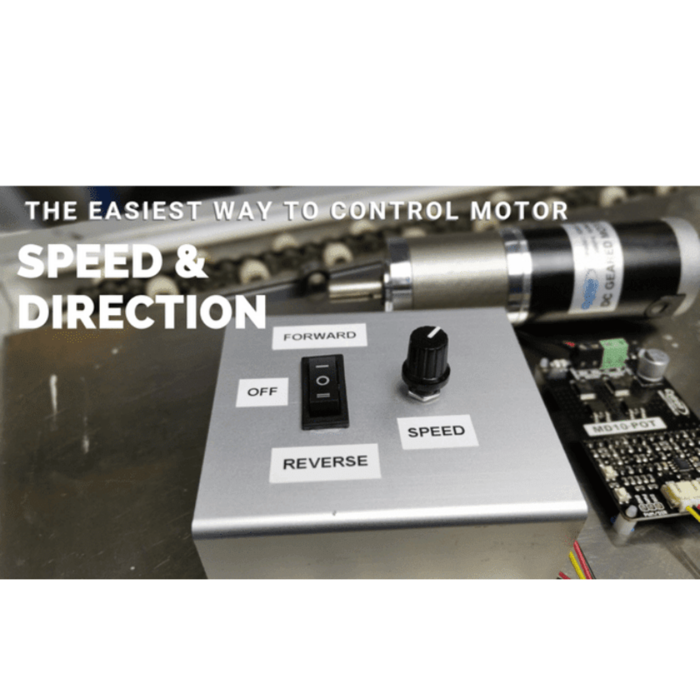 Cytron 10Amp 7V-30V Switch Control Potentiometer with DC Motor Driver