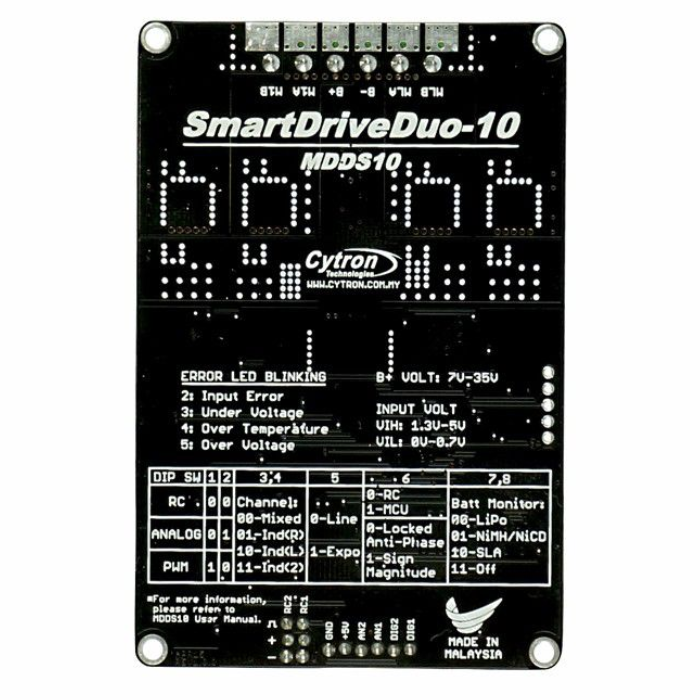 Cytron 10Amp 7V-35V SmartDrive Dual Channel DC Motor Driver