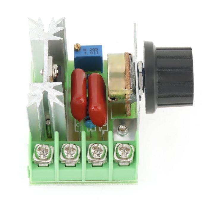 Iotcart SES-P-3033 2000W 220V AC SCR Voltage Regulator - Motor Speed Controller
