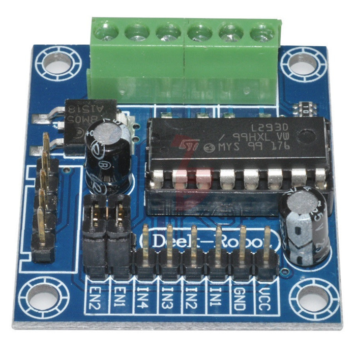 L293D 4 Channel DC Motor Driver Module for Arduino - Buy Online in India