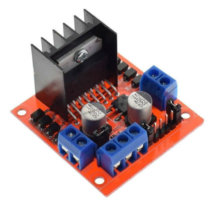 2A Dual L298N Motor Driver Module with PWM Control