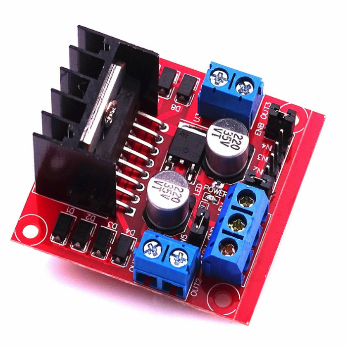 Iotcart L298N Dual H-Bridge 2A Motor Driver Module - Arduino & Robotics Control