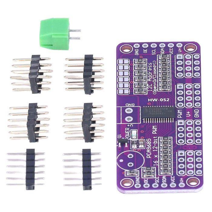 PCA9685 16 Channel 12 Bit Servo Motor Driver