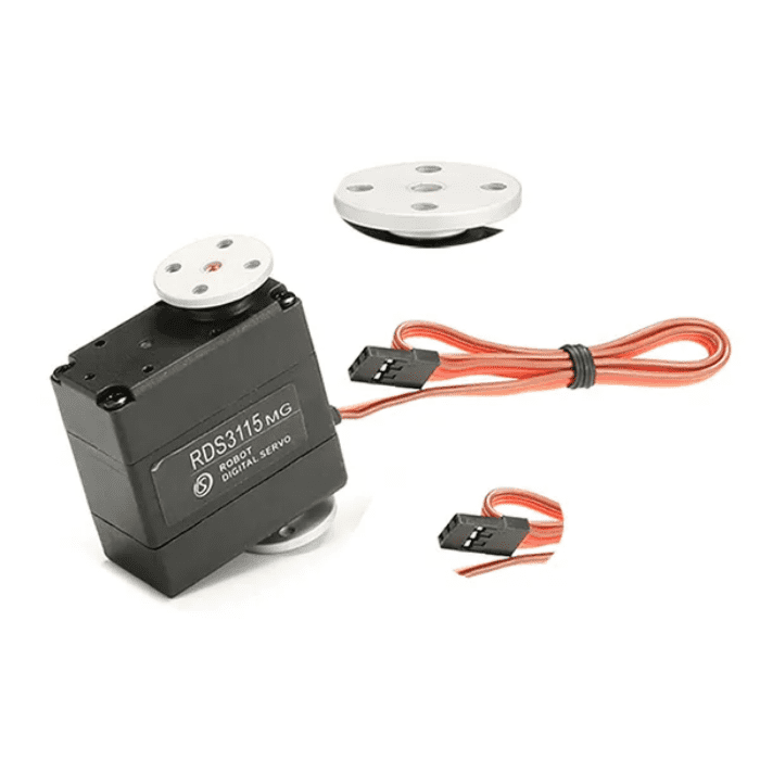 RDS3115MG 15KG Large Torque 180 Degree Servo Motor with Brackets