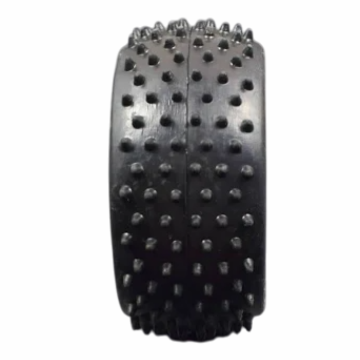 85MM Rubber Large Robot Smart Car Wheel Blue Color