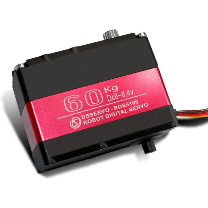 Robot Servo 60kg RDS5160 Metal Gear Digital servo Motor 180 Degree with Clamp