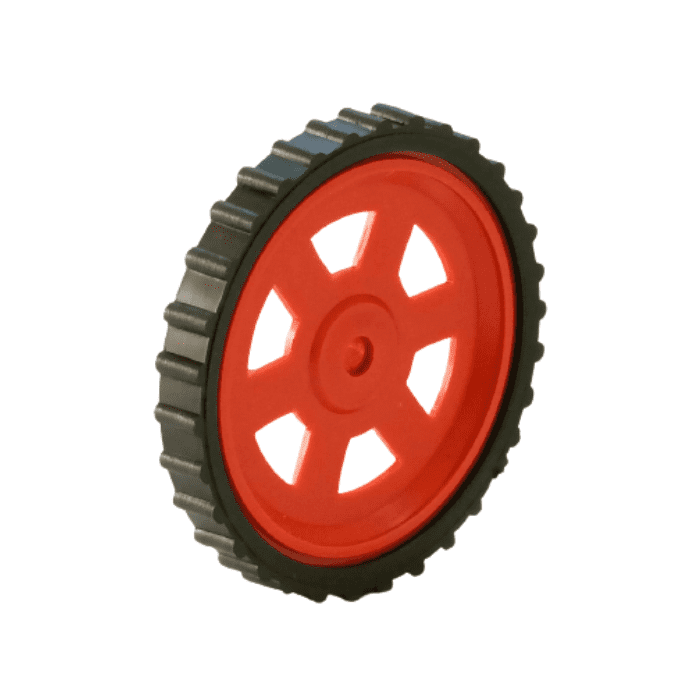 Red BO Motor Wheel - Set of 4 | Robotics Science Project