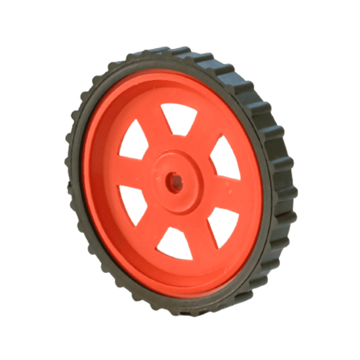 Red BO Motor Wheel - Set of 4 | Robotics Science Project