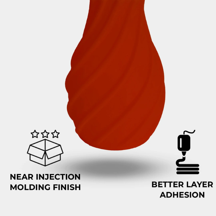 1.75mm Premium HS PLA Filament for 3D Printer (Strawberry Red)