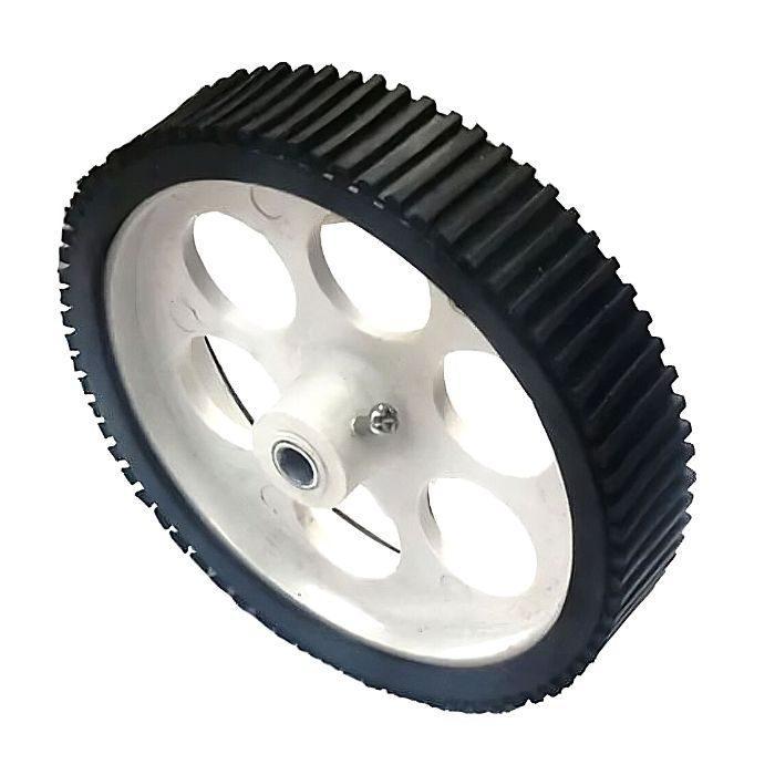 Iotcart SES-P-3090 100X20mm Gear Motor Wheel - Robot Car Projects