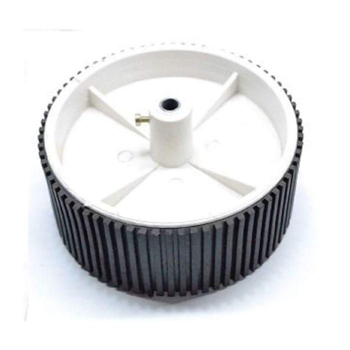 Iotcart SES-P-3118 100x40mm Robot Wheel for 6mm Shaft - Buy Online in India