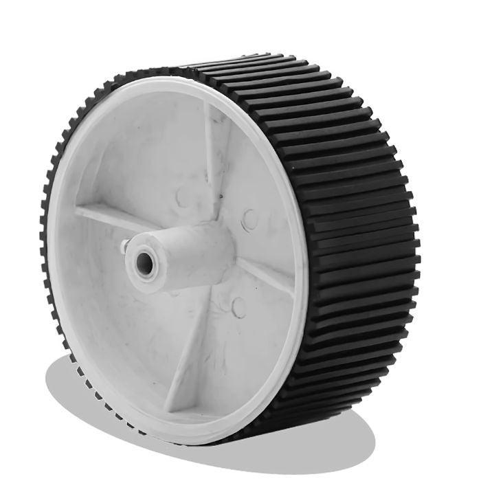 Iotcart SES-P-3118 100x40mm Robot Wheel for 6mm Shaft - Buy Online in India
