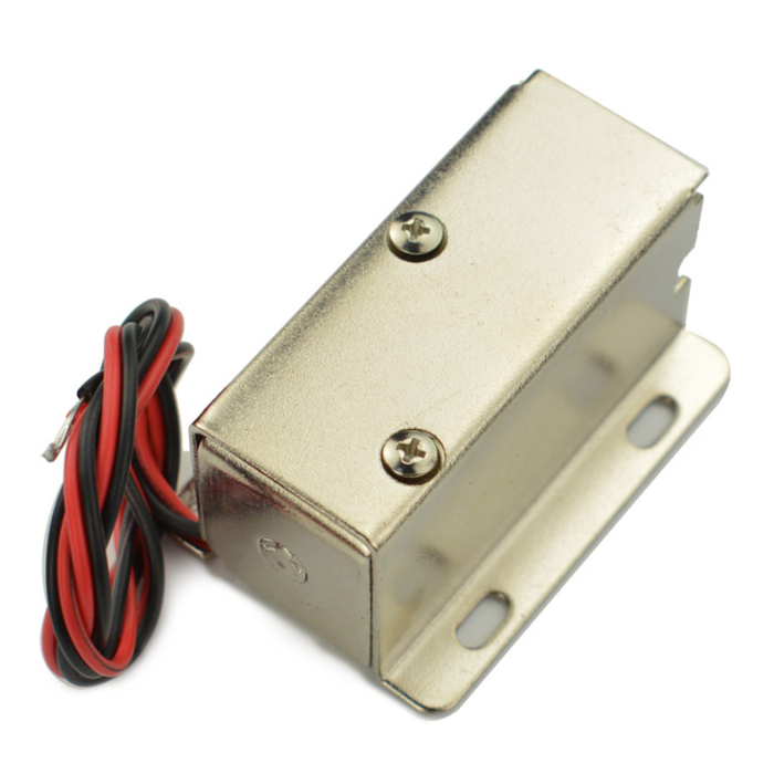 DFRobot 12V Inclined Electromagnetic Door Lock with Connector
