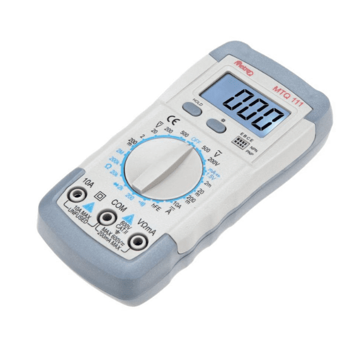 MetroQ MTQ-111 Digital Multimeter With Probes