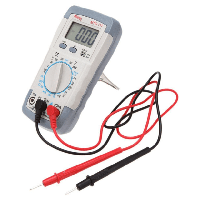 MetroQ MTQ-111 Digital Multimeter With Probes - Buy Online in India