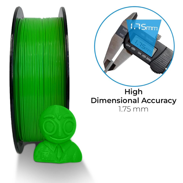 Iotcart SES-P-314 1.75mm PLA+ Filament Mint Green - 3D Printer Filament for Engineering & Prototyping