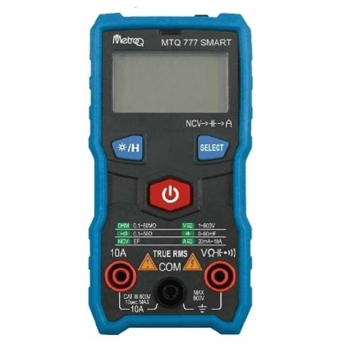 MetroQ MTQ 777 Smart Multimeter with NCV & Auto-Ranging - Buy Online in India