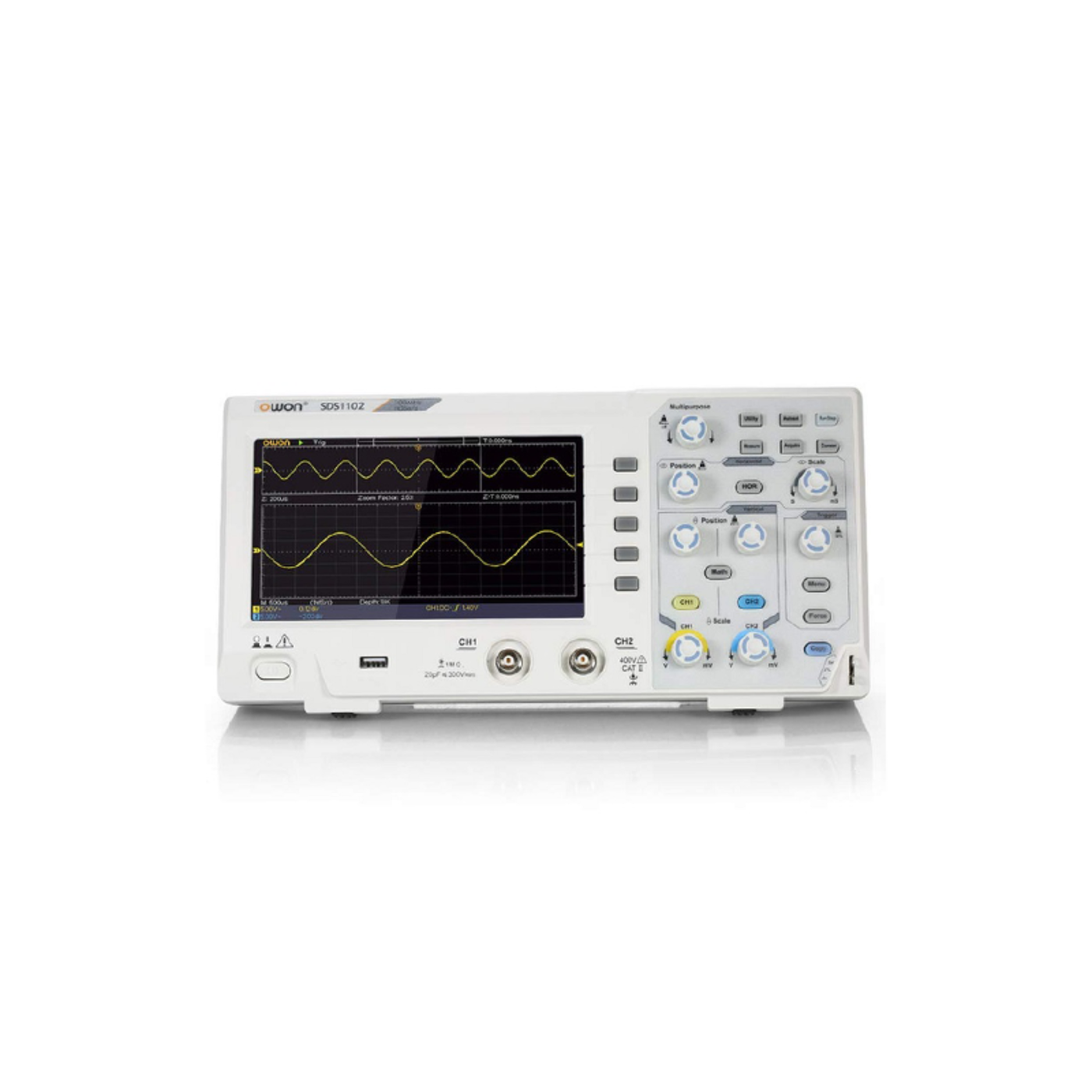 Owon SDS 1102 100 MHz Digital Storage Oscilloscope