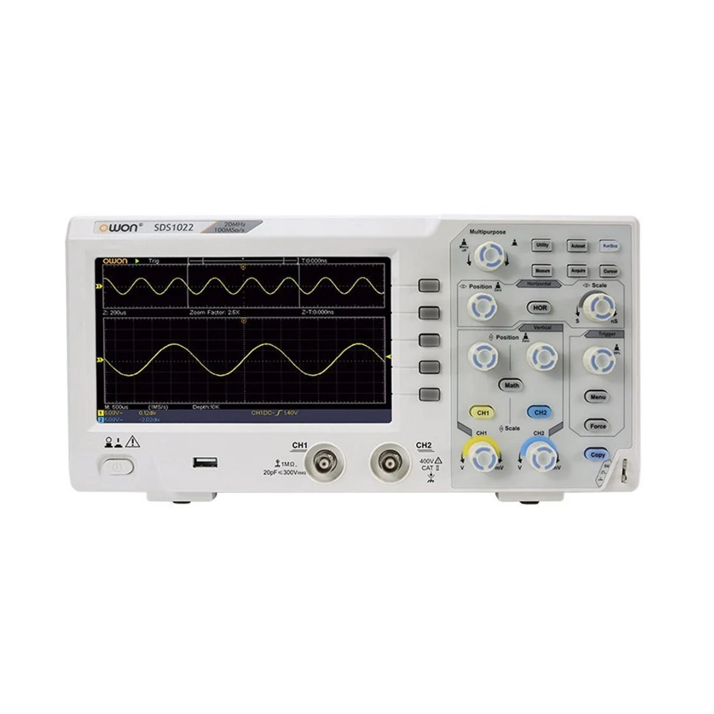Owon SDS 1022 20 MHz Digital Storage Oscilloscope