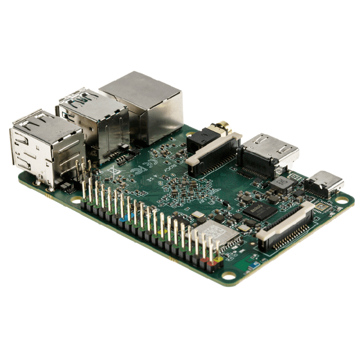 ROCK 4 SE Single Board Computer 4GB LPDDR4 RAM Rockchip RK3399-T ARM Cortex-A72