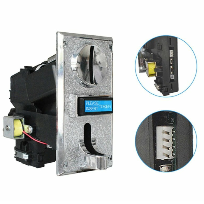 Iotcart SES-P-3173 6-Coin Programmable Acceptor - Vending Machine Component