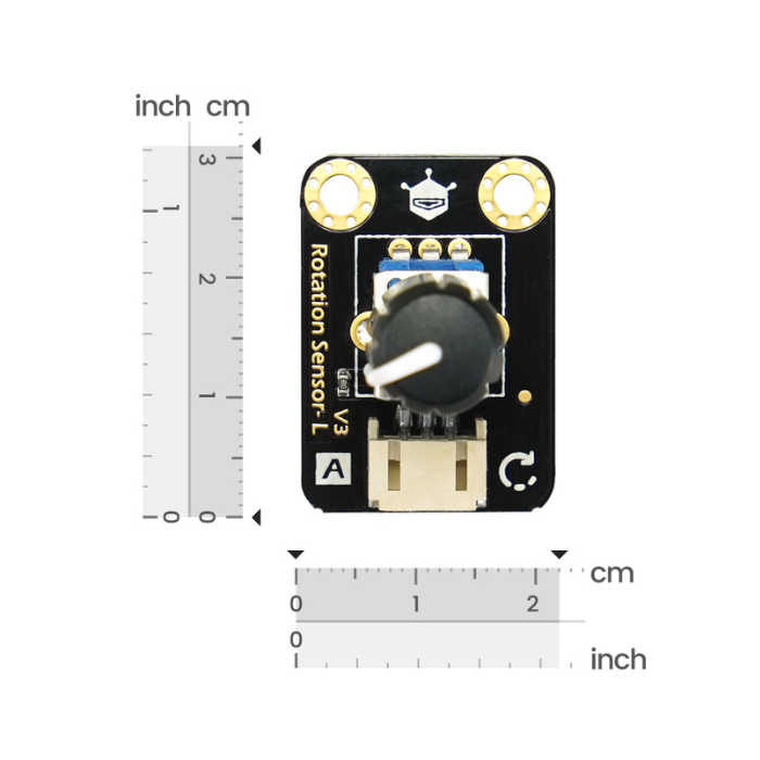 DFRobot Gravity Analog Rotation Potentiometer Sensor for Arduino - Rotation 300°