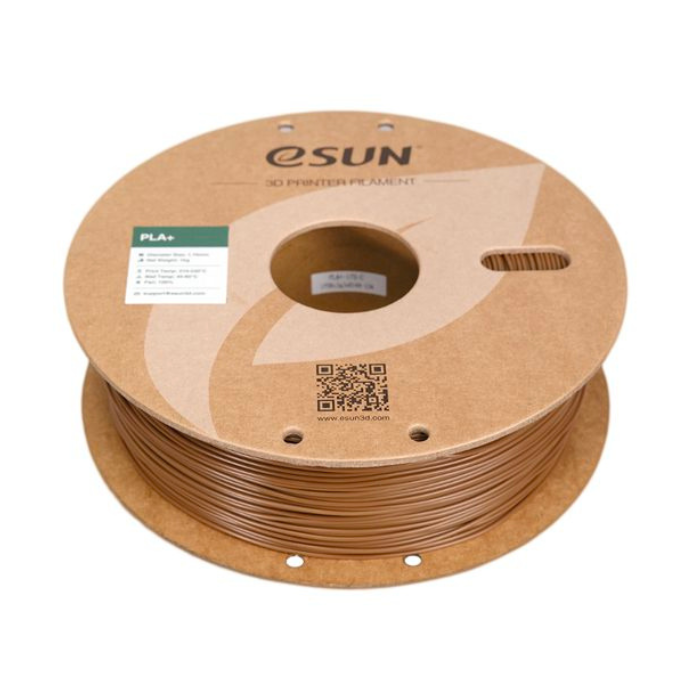eSun PLA+ 1.75mm 1kg 3D Printing Filament Brown Color