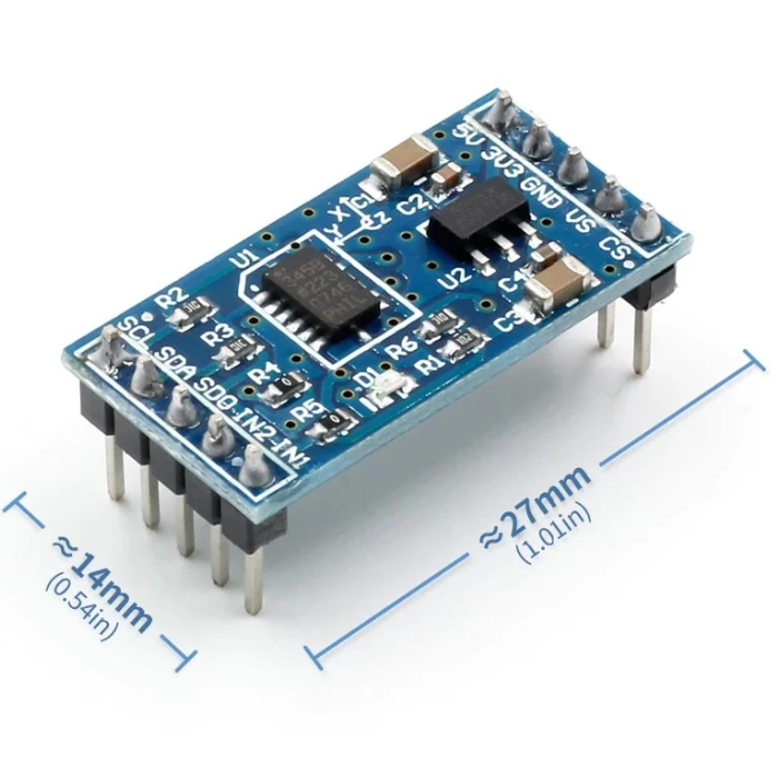 Iotcart ADXL345 3-Axis Accelerometer Module - Motion & Tilt Sensing