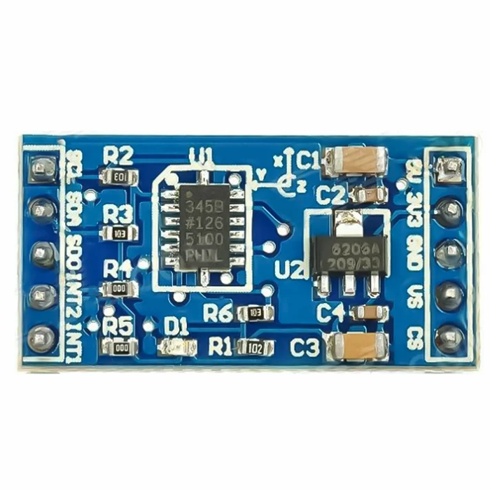 Iotcart ADXL345 3-Axis Accelerometer Module - Motion & Tilt Sensing
