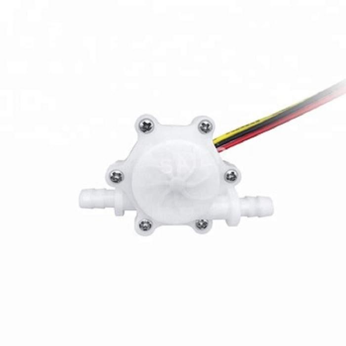 Iotcart Mini Water Flow Sensor (White) 0.5-5 LPM - Arduino Compatible