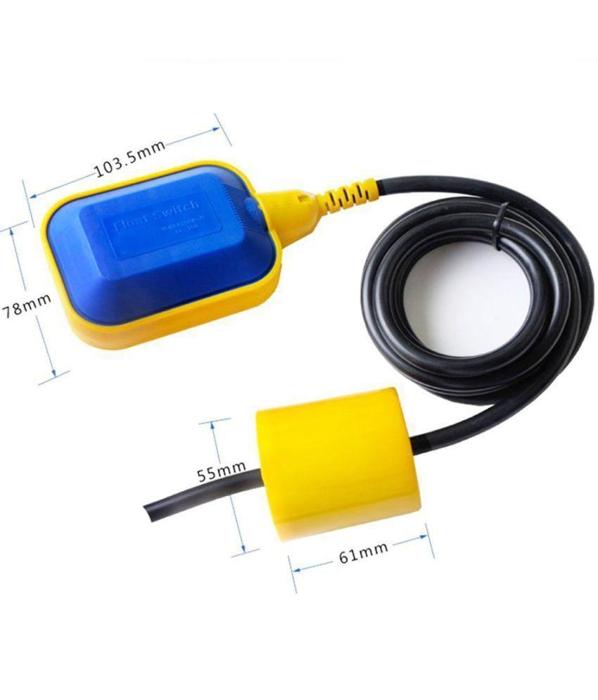 Float Switch Sensor For Water Level Controller With 2 Meter Wire - Iotcart