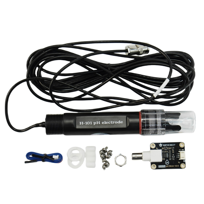 DFRobot Gravity 7/24 Industrial Analog pH Meter Kit for Arduino & Raspberry Pi Project