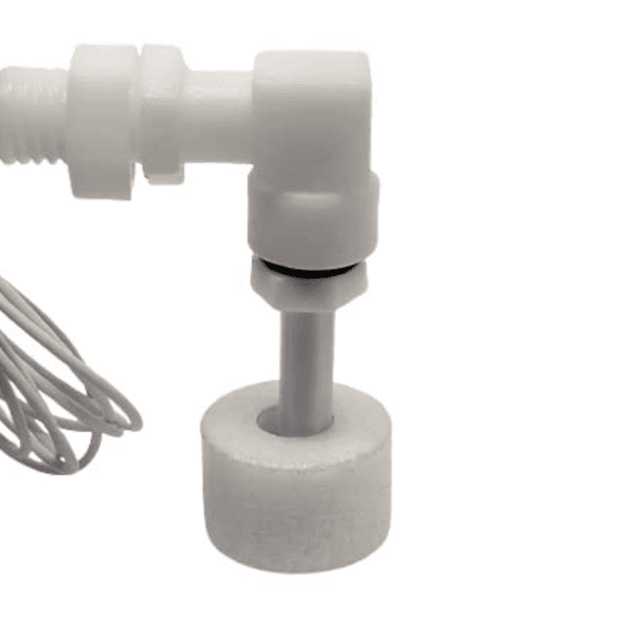 Float Switch L-12 (White) 12mm Level Sensor for Water Tanks - Iotcart