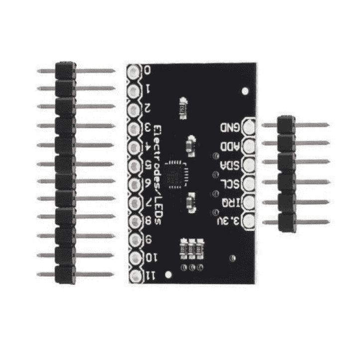 MPR121 - 12 Channel Capacitive Touch Sensor Controller Module - I2C Interface
